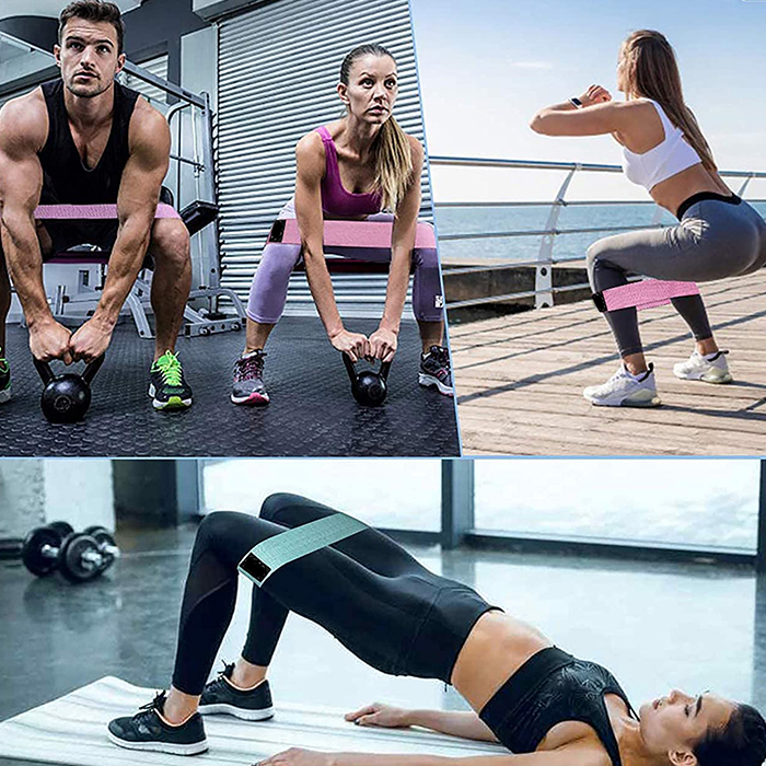 ExerciseBands, σετ 3 τεμαχίων από ελαστικές ταινίες άσκησης - Image 3