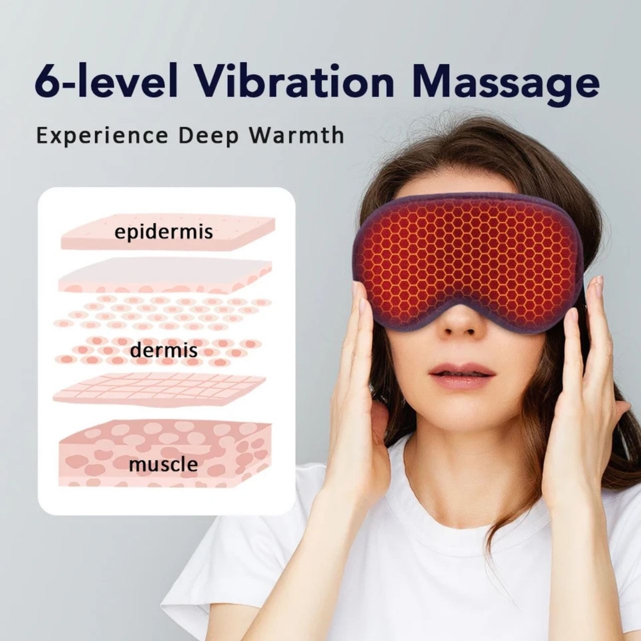 EyeMask, θερμαινόμενη μάσκα ματιών με μασάζ - Image 4