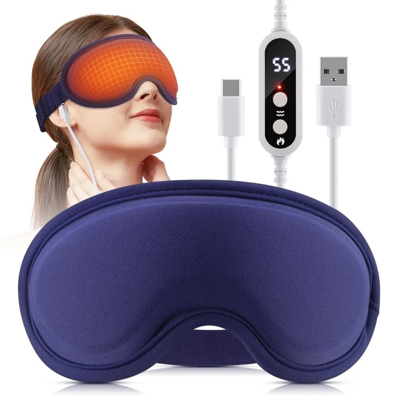 EyeMask, θερμαινόμενη μάσκα ματιών με μασάζ - Image 8