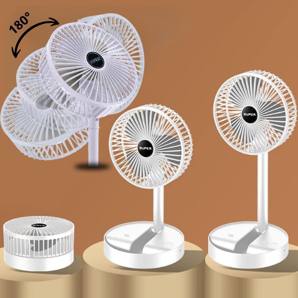 3 σε 1 Πτυσσόμενος Ανεμιστήρας, FoldFan - Image 7