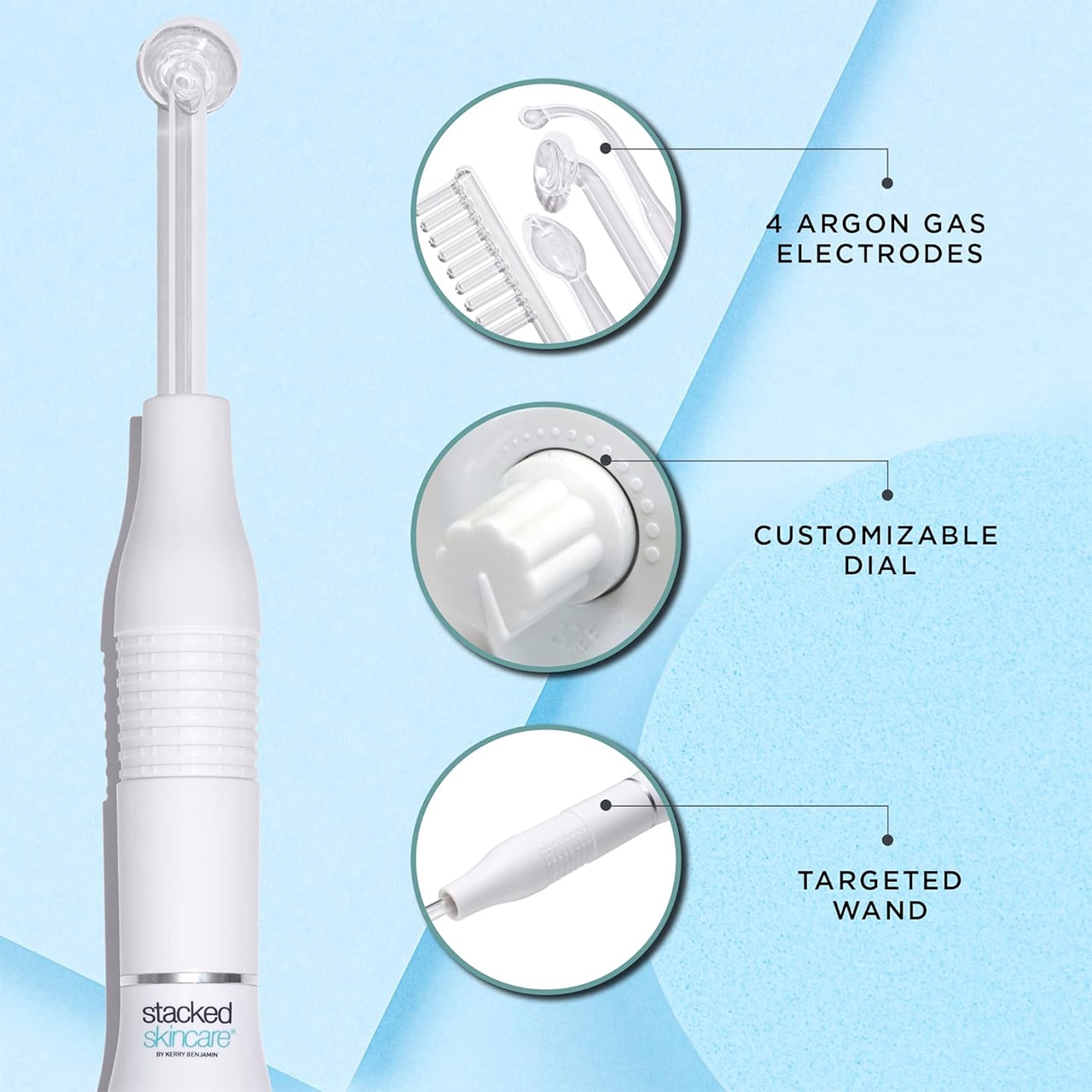 FacialGlow, ηλεκτροθεραπευτική ράβδος για περιποίηση προσώπου - Image 1
