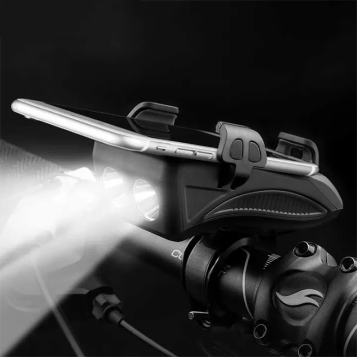 Το FastBike συνδυάζει έναν φακό, σταθμό φόρτισης, κουδούνι και βάση κινητού!