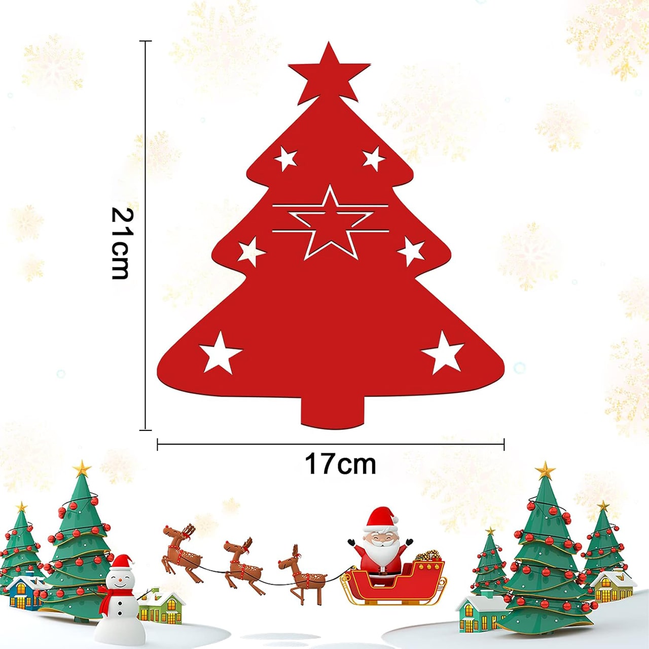 Festives, 12-κομμάτι σετ χριστουγεννιάτικων μαχαιροπίρουνων - Image 6