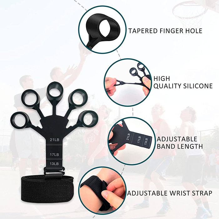 FingerStrengthener, βοήθημα διάτασης και ενδυνάμωσης δαχτύλων και καρπού - Image 4