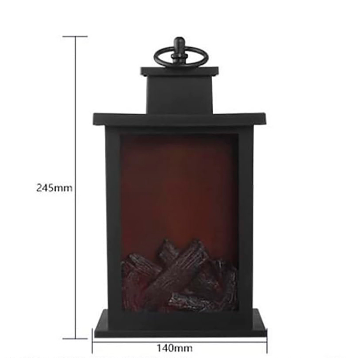 FireLantern, ένα διακοσμητικό φωτιστικό με εμφάνιση τζακιού και εικονική φωτιά - Image 2