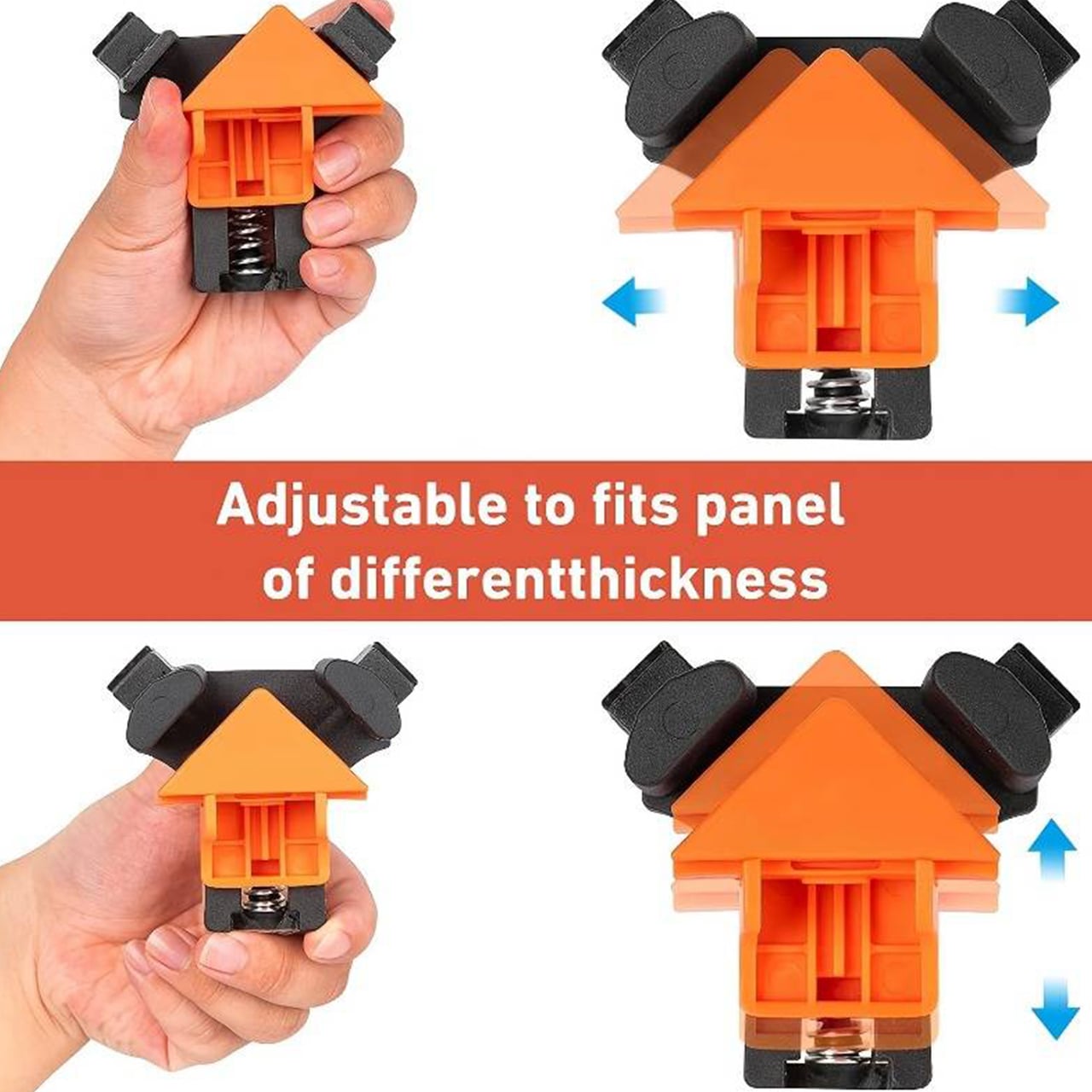 FixClamps, εργαλείο συγκόλλησης ξύλου 90 μοιρών (4 κομμάτια) - Image 8
