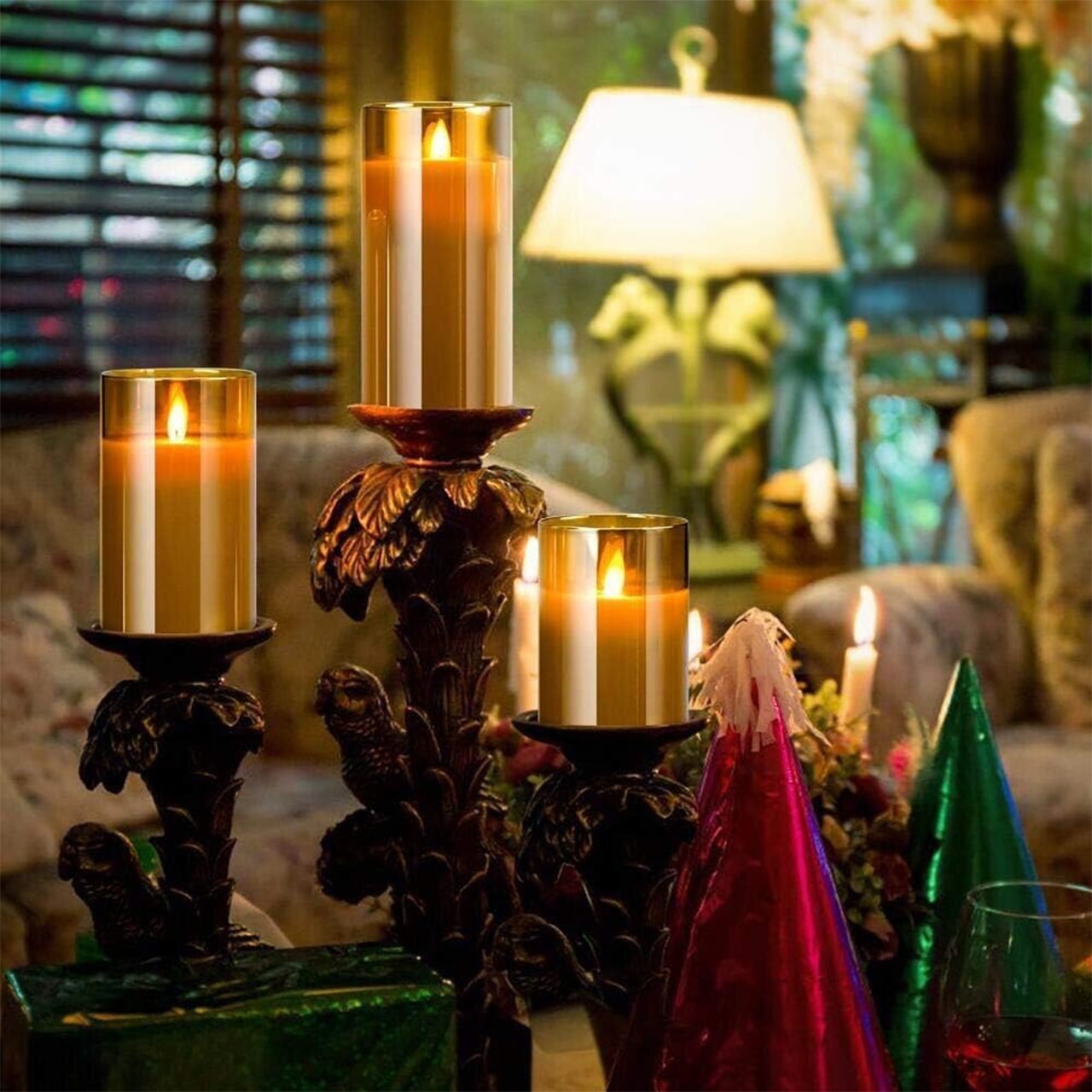 FlickCandles, σετ από κομψά διακοσμητικά κεριά (3 τεμάχια) - Image 6