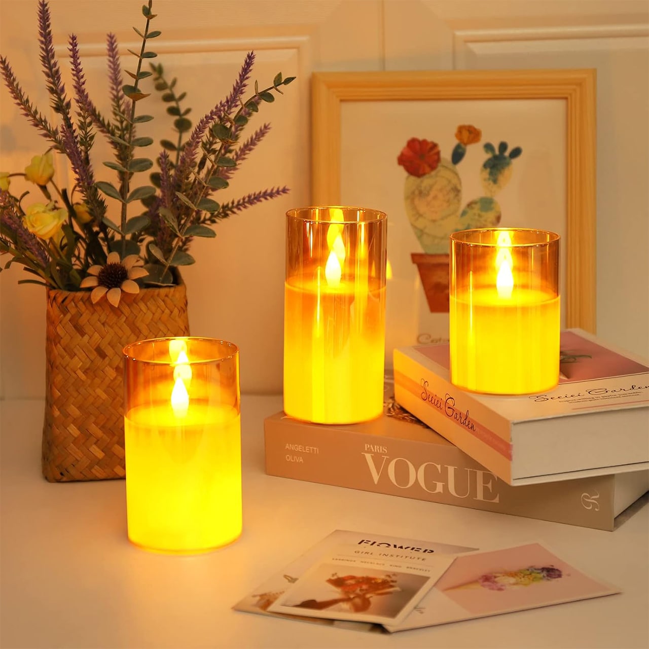 FlickCandles, σετ από κομψά διακοσμητικά κεριά (3 τεμάχια) - Image 7