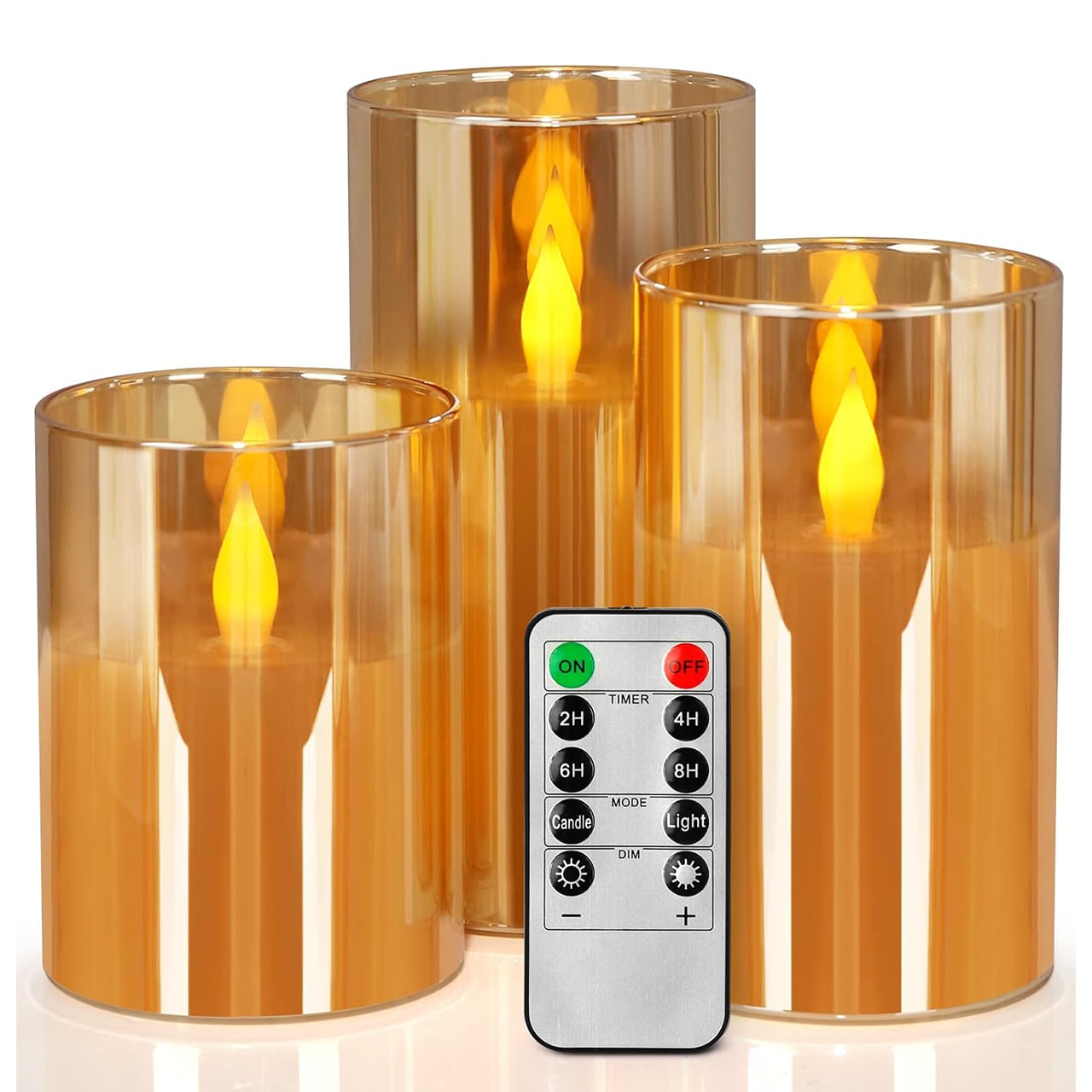 FlickCandles, σετ από κομψά διακοσμητικά κεριά (3 τεμάχια) - Image 9
