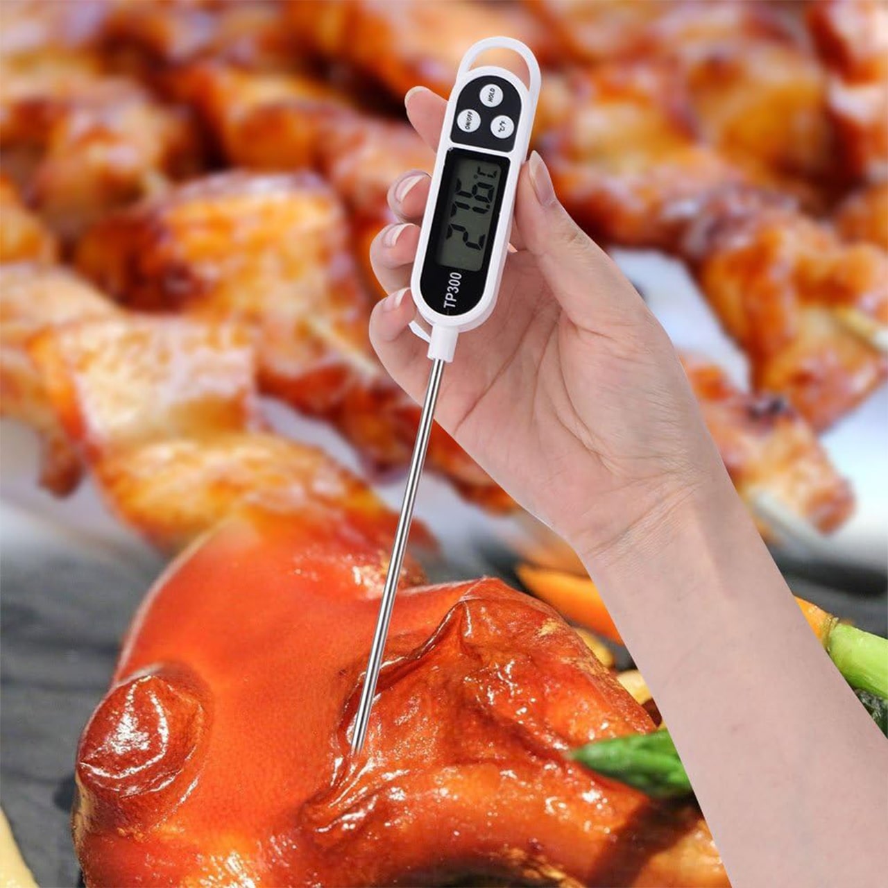 FoodMeter, ένα ηλεκτρονικό ψηφιακό θερμόμετρο για τη μέτρηση της θερμοκρασίας τροφίμων και υγρών - Image 4