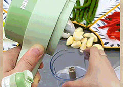 FoodProcessor, σετ κουζίνας 5 τεμαχίων για κοπή, τεμαχισμό, ξεφλούδισμα και καθάρισμα - video