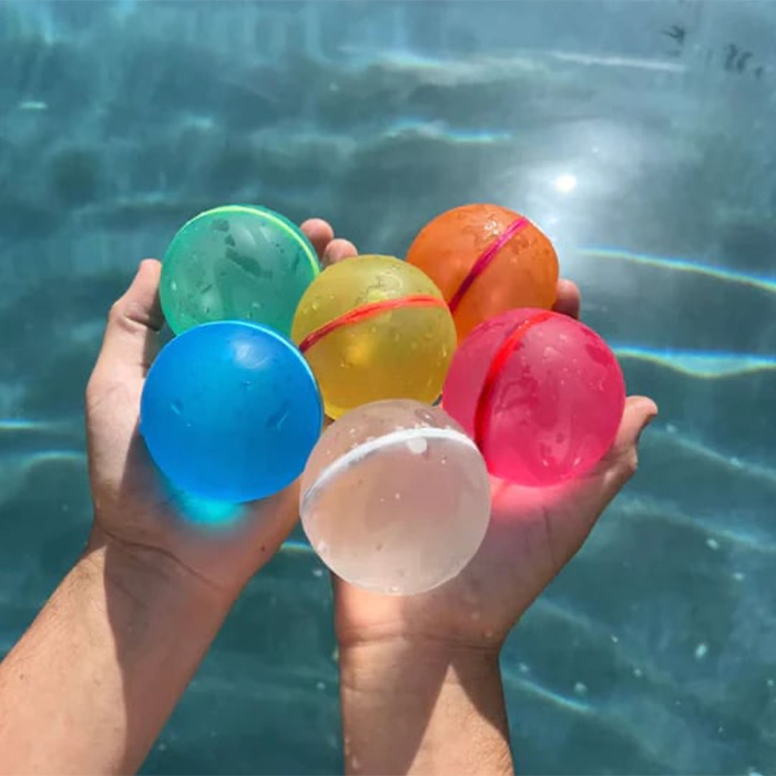 FunBallons, επαναχρησιμοποιούμενες νερόμπομπες (6 τεμάχια) - Image 3