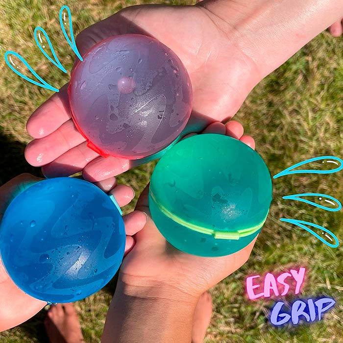 FunBallons, επαναχρησιμοποιούμενες νερόμπομπες (6 τεμάχια) - Image 4
