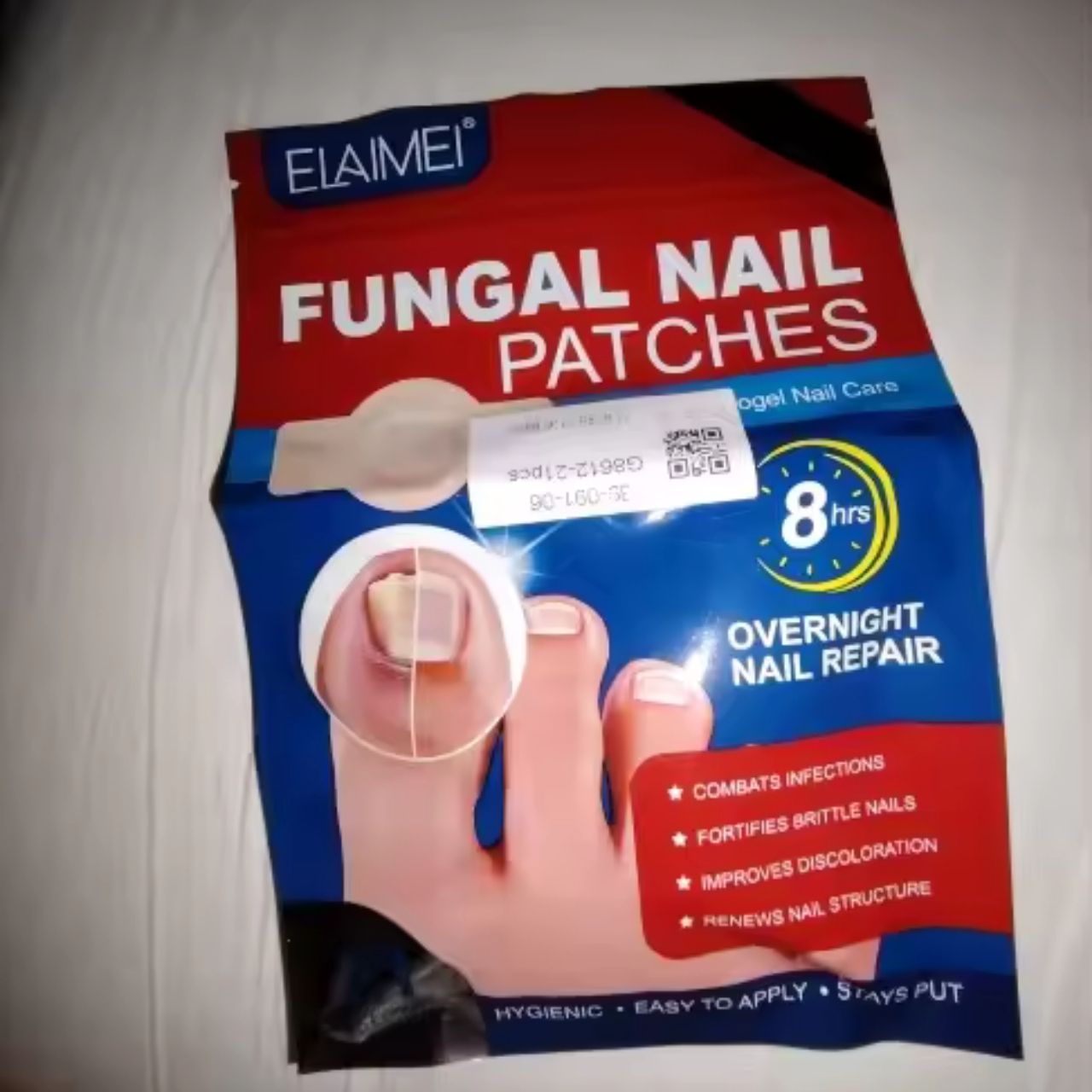 FungalPatches, επανορθωτικά επιθέματα για τη φροντίδα των κατεστραμμένων νυχιών (21 τεμ.) (1+1 ΔΩΡΕΑΝ) - Image 14