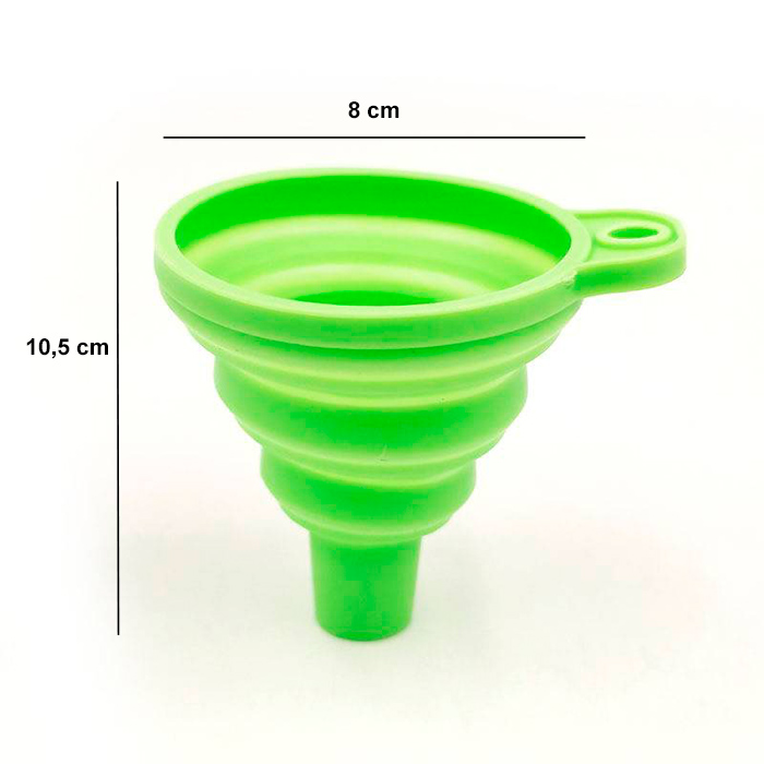 Funnel, ένα συμπτυσσόμενο σιλικονούχο χωνί για τη διανομή υγρών και άλλων τροφίμων - Image 2