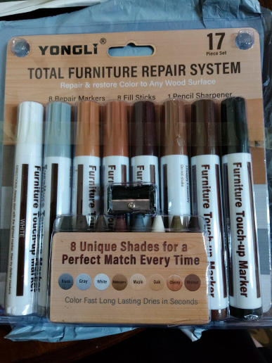 FurnitureMarkers, σετ επισκευής για γρατζουνιές και φθορές - Image 9