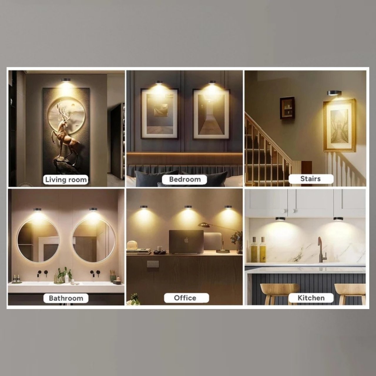 GalleryGlow, Μαγνητικός LED Φωτισμός Εικόνας (2 τεμ.) - Image 5