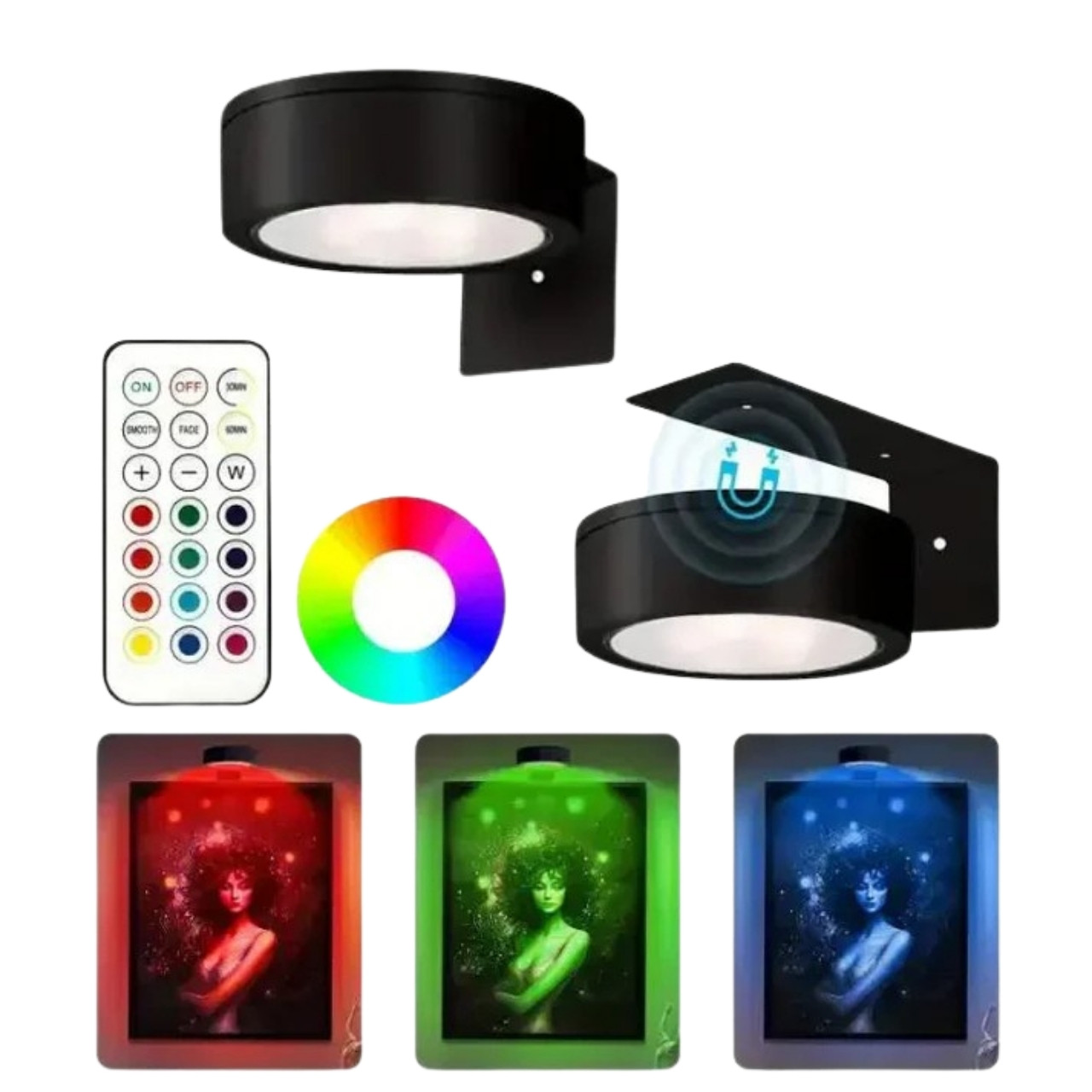 Με 300 lumens και 10 επίπεδα φωτισμού, θα φωτίσετε τις εικόνες σας ακριβώς όπως θέλετε - απαλά ή έντονα.