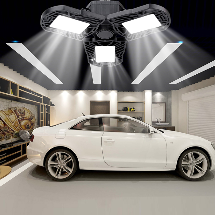GarageLights, ανακλαστήρας LED 6 σε 1 για γκαράζ ή συνεργείο - Image 3