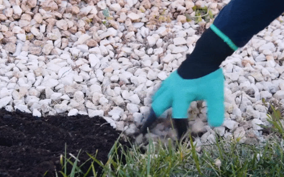 Gardenstar, γάντια κηπουρικής με πλαστικά δάκτυλα" - video