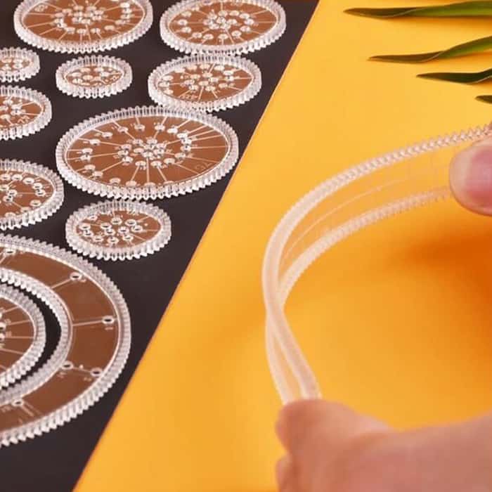 GeoArtKit, ένα σετ σχεδίασης 27 τεμαχίων με γεωμετρικούς σπειρογράφους - Image 5