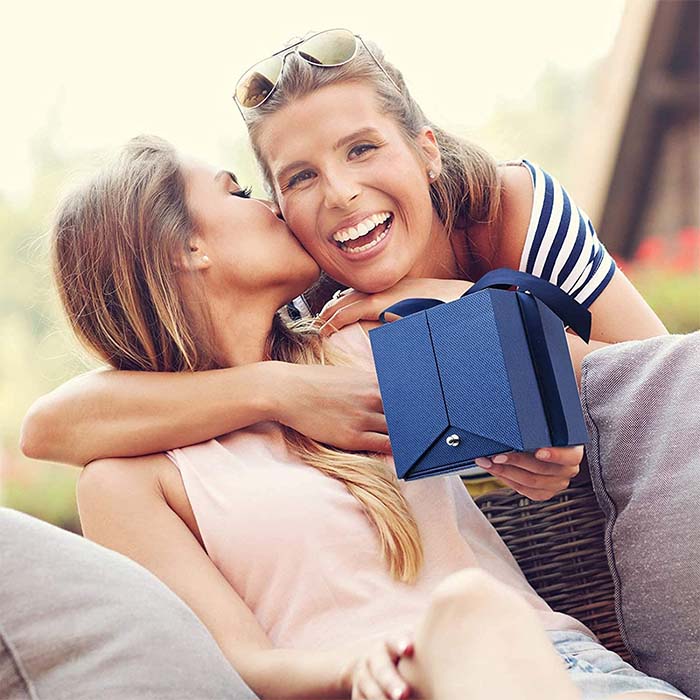 GiftBox, κολιέ με κουτί δώρου και όμορφο τεχνητό τριαντάφυλλο - Image 10