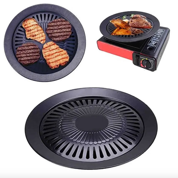 GrillPan, ένα τηγάνι γκριλ που μπορεί να χρησιμοποιηθεί έξω ή μέσα - Image 1
