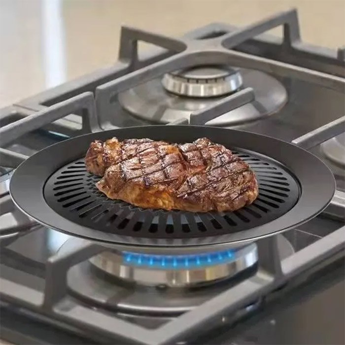 GrillPan, ένα τηγάνι γκριλ που μπορεί να χρησιμοποιηθεί έξω ή μέσα - Image 5