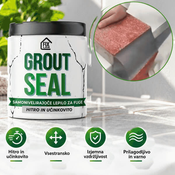 Στεγανωτικό για ρωγμές και αρμούς, GroutSeal - video