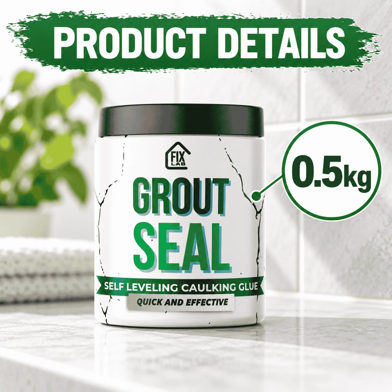 Στεγανωτικό για ρωγμές και αρμούς, GroutSeal - Image 3