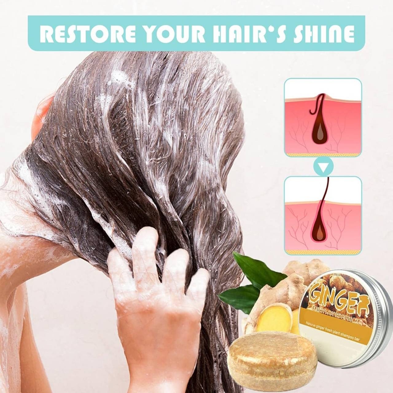 HairBoost, σαμπουάν για αποκατάσταση και φροντίδα μαλλιών - Image 10