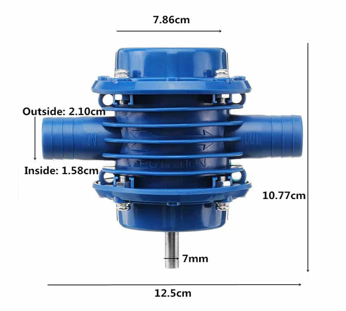 HomePump PRO, αντλία νερού για δράπανο χειρός - Image 2