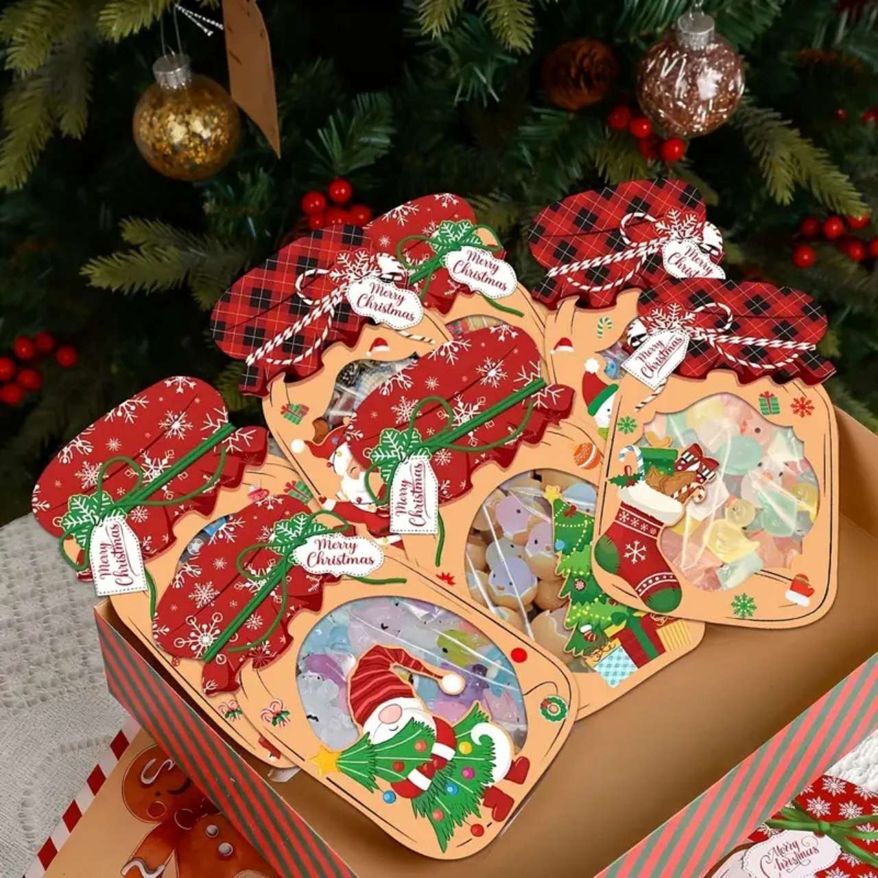 JarGifts, Σετ Χριστουγεννιάτικων Καρτών Δώρου (48 τεμ.) - Image 6
