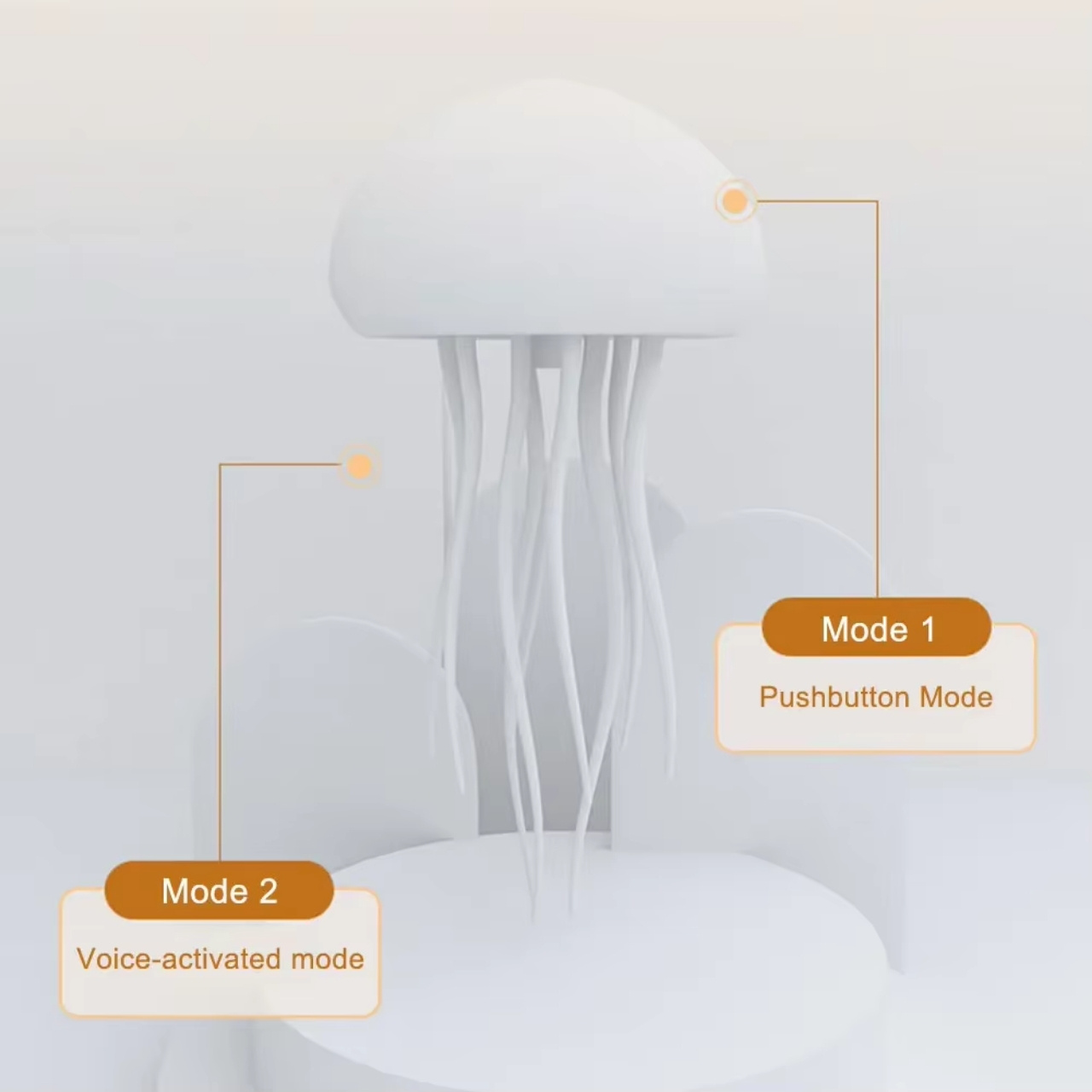 Jelly, μια έξυπνη λάμπα σε σχήμα μέδουσας - Image 4