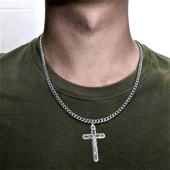 JesusNecklace, ασημένια αλυσίδα με τον Ιησού - Image 6