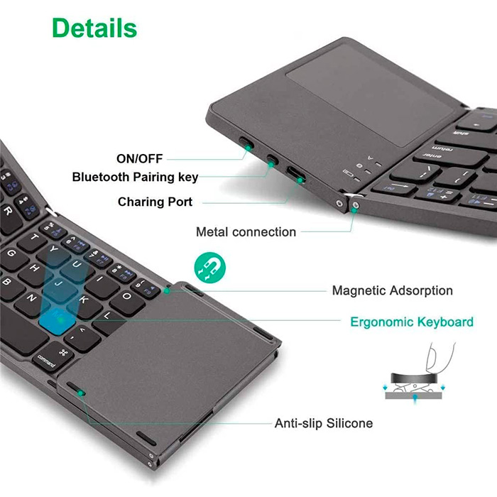KeyBoard, αναδιπλούμενο πληκτρολόγιο - Image 3