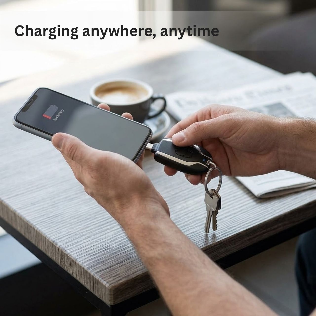 Μίνι φορητός φορτιστής τηλεφώνου, KeyCharger - Image 4