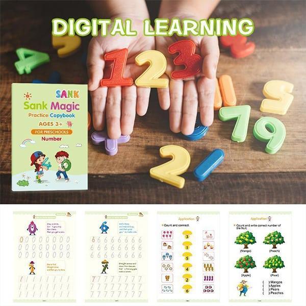 KidBook, 4 τετράδια αντιγραφής για γραφή και ζωγραφική με το Μαγικό στυλό, τα οποία σβήνουν αυτόματα όταν στεγνώνουν - Image 6