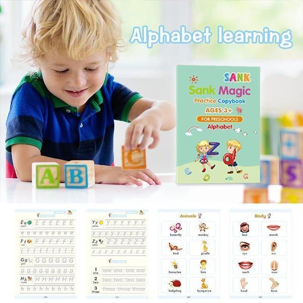 KidBook, 4 τετράδια αντιγραφής για γραφή και ζωγραφική με το Μαγικό στυλό, τα οποία σβήνουν αυτόματα όταν στεγνώνουν - Image 7