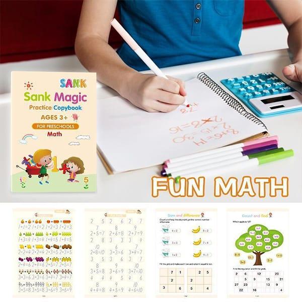 KidBook, 4 τετράδια αντιγραφής για γραφή και ζωγραφική με το Μαγικό στυλό, τα οποία σβήνουν αυτόματα όταν στεγνώνουν - Image 8