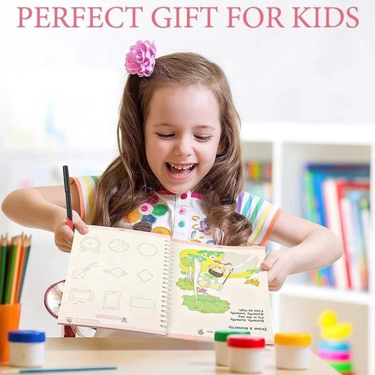 KidsBundle, LED pen tablet και 4 μαγικά τετράδια για να μάθουν να γράφουν και να σχεδιάζουν - Image 10
