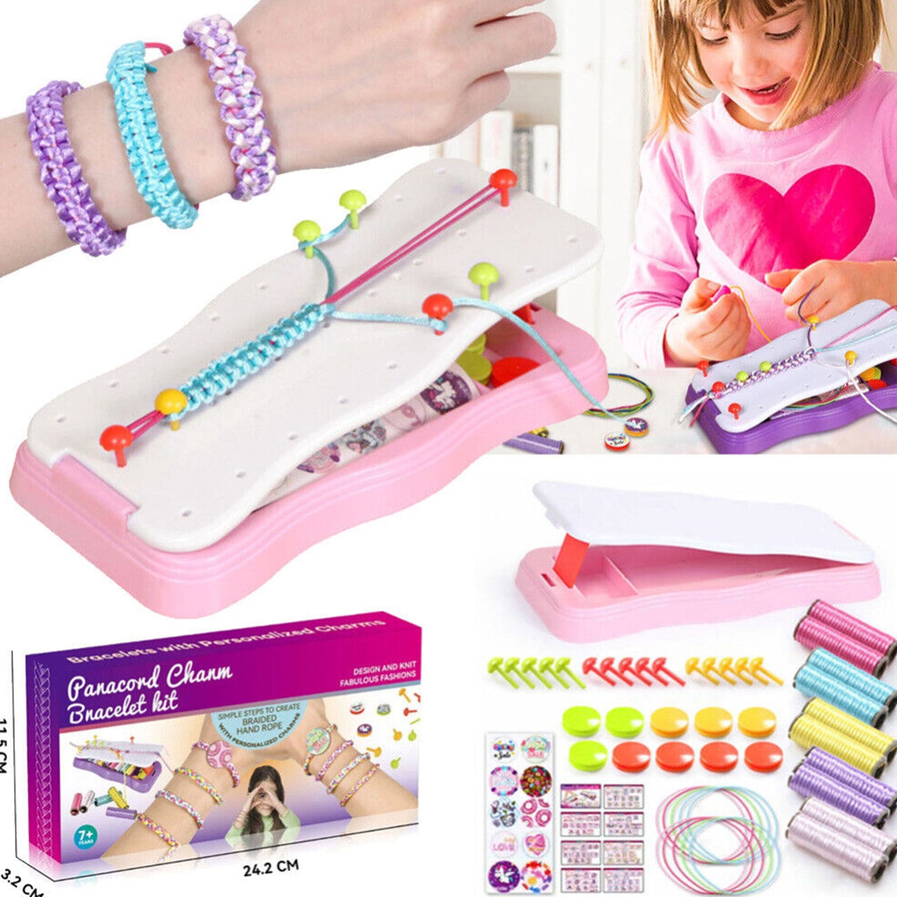 KnitFun, σετ πλεξίματος για πλέξιμο βραχιολιών - Image 3