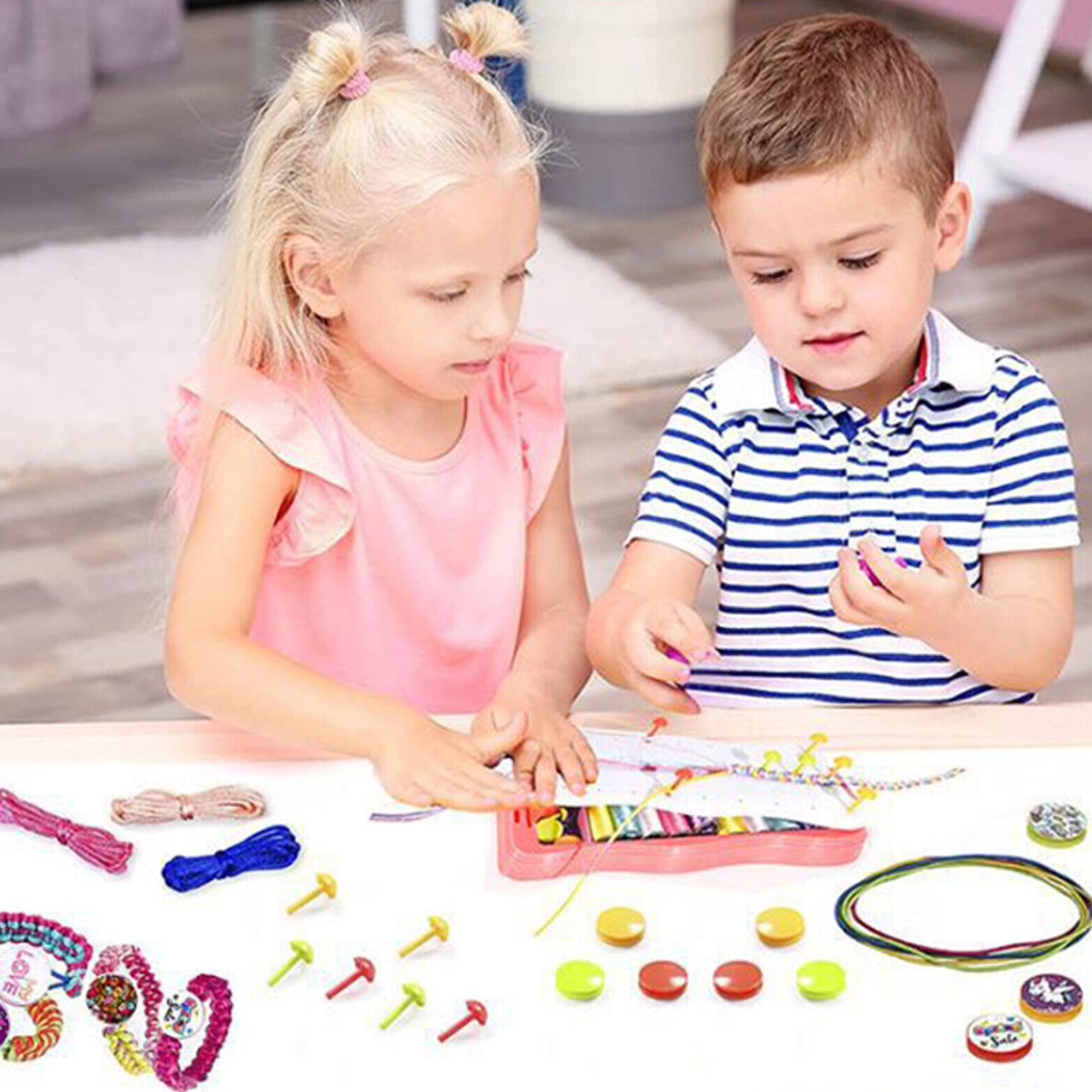 KnitFun, σετ πλεξίματος για πλέξιμο βραχιολιών - Image 6