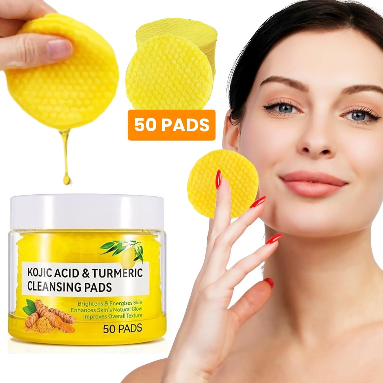 KojicPads, επιθέματα καθαρισμού προσώπου - Image 2