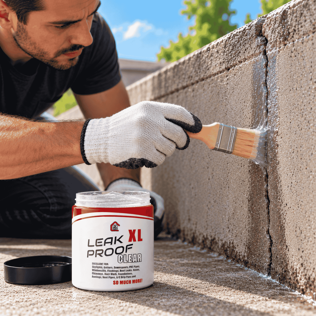 Διάφανη επίστρωση για τη σφράγιση ρωγμών, LeakProof - Image 8