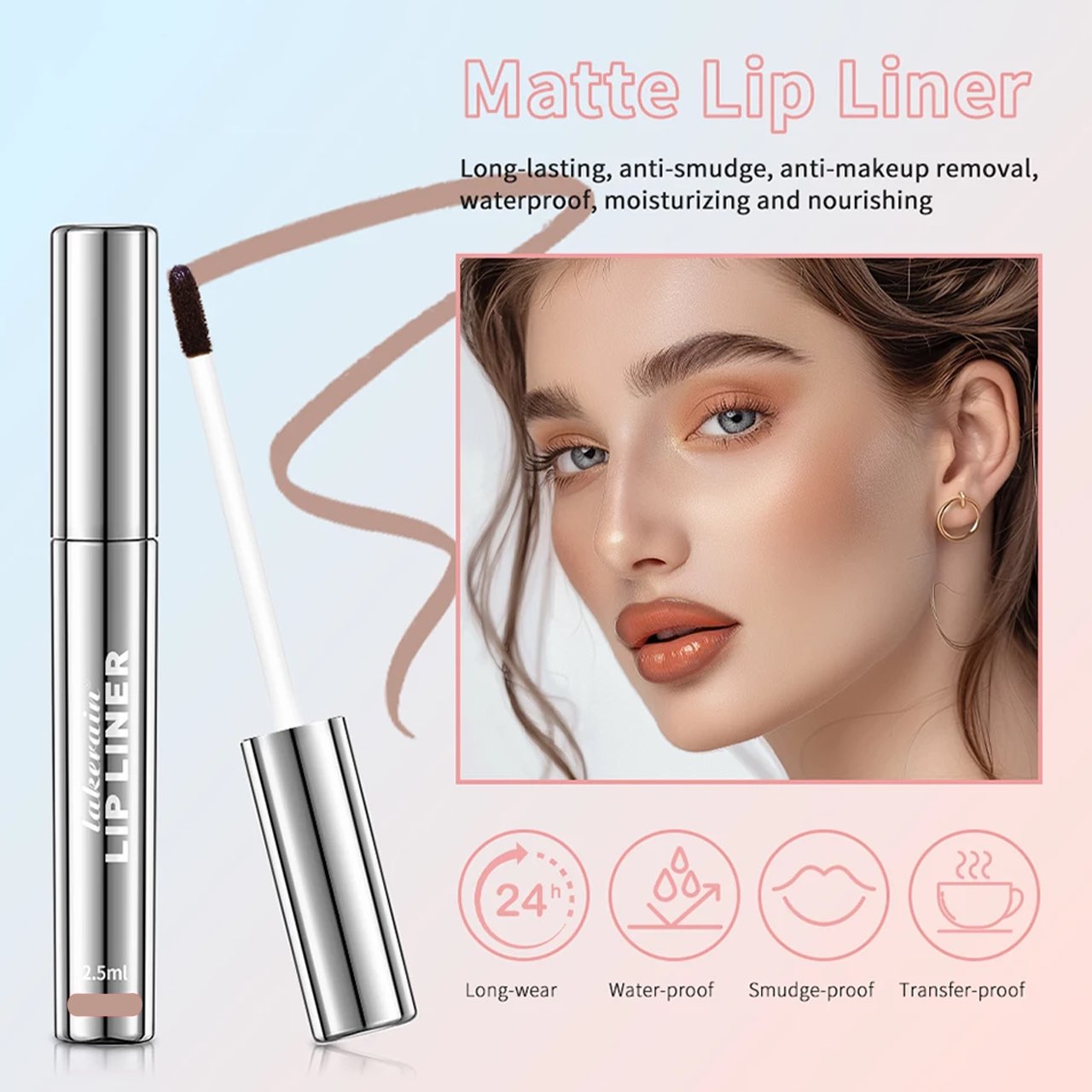 LipLiner, αδιάβροχο μολύβι χειλιών - Image 2