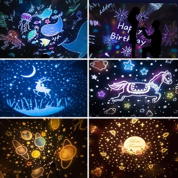 MagicLamp, δυναμική λάμπα προβολέας 2 σε 1 με 6 διαφορετικά μοτίβα - Image 7