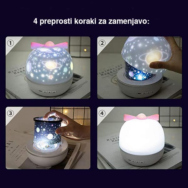 MagicLamp, δυναμική λάμπα προβολέας 2 σε 1 με 6 διαφορετικά μοτίβα - Image 8