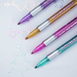 MagicMarkers, σετ μαρκαδόρων 8 τεμαχίων που δημιουργούν ένα μαγικό περίγραμμα - Image 3