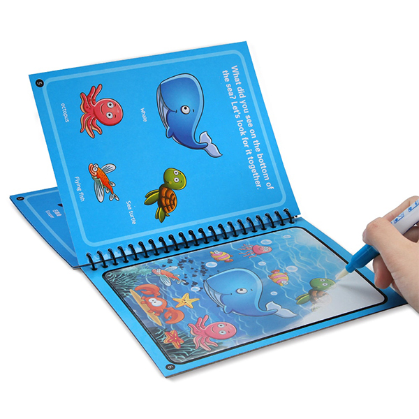 MagicWaterBook, ένα σετ με 3 μαγικά μολύβια ακουαρέλας για δημιουργία χωρίς βρωμιά - Image 2